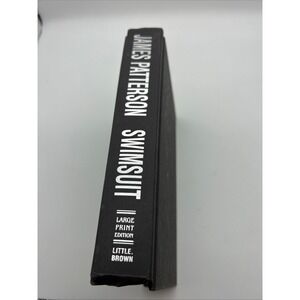 James Patterson Swimsuit Large Print Edition Hardcover Novel Book